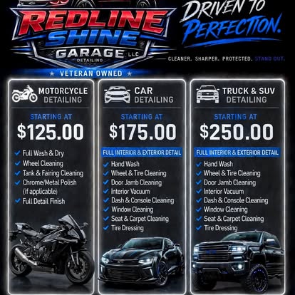 Redline Shine update