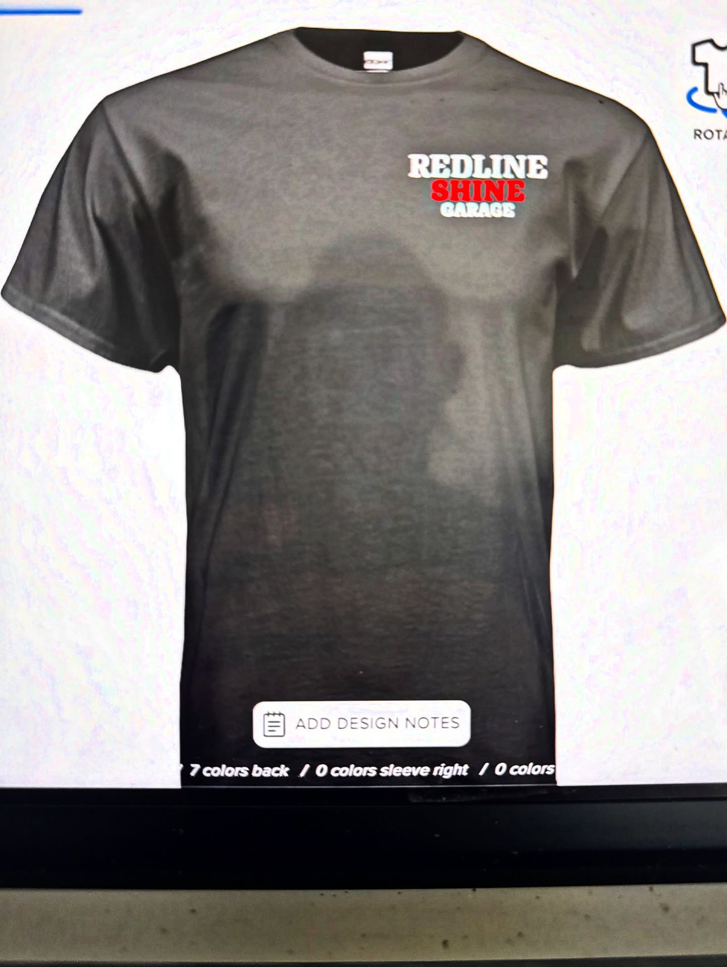 Redline Shine apparel